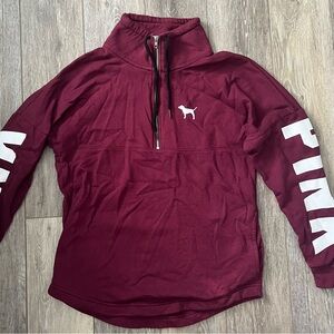 Maroon Victoria’s Secret sweatshirt!